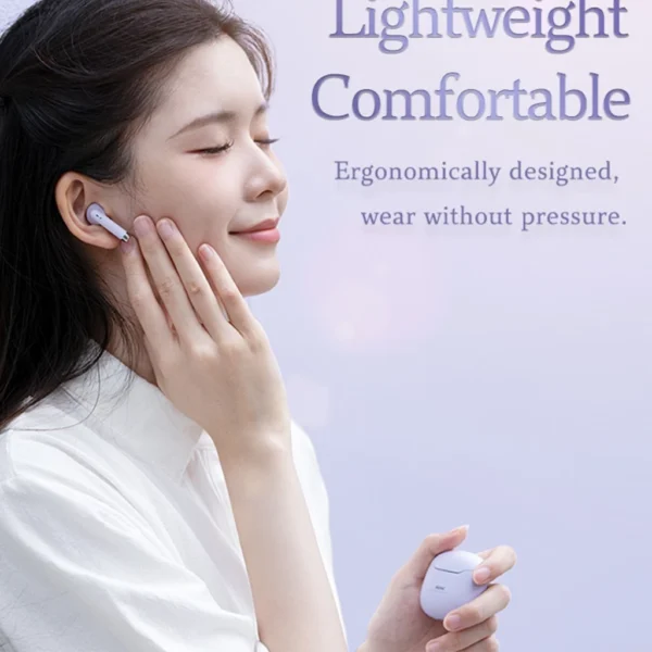 Remax Bluetooth Wireless Earbuds for Mobile Phone Home Office Use TWS-19 - Image 4
