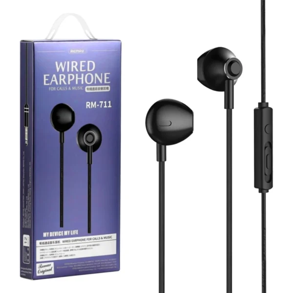 Remax Wired Earphone for Mobile Phone and Tablet RM-711 - Image 7