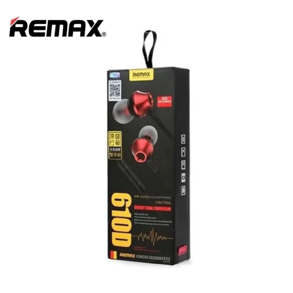 Remax 120cm Length In-Ear Wired Earphones for Music RM-610D - Image 3