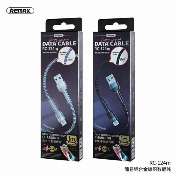 Remax 2.4A Quick Charging Cable 1M Length for Multiple Devices RC-124M For MRICO - Image 5