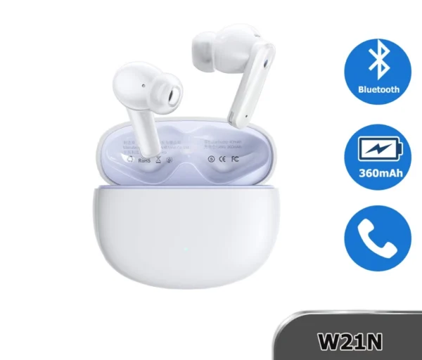 Remax Bluetooth 5.3 Wireless Earphone ANC+ENC for Mobile Phone W21N BLACK