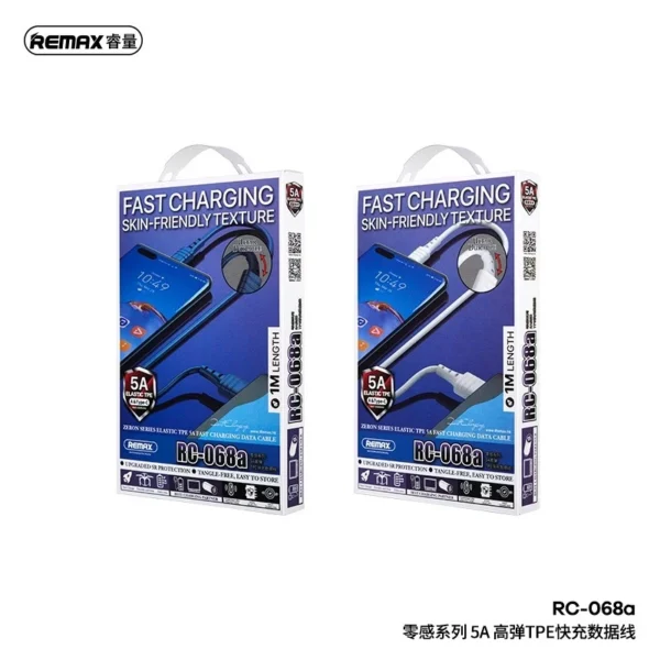 Remax  65W Type-C Super Fast Charging Cable for Mobile Phone RC-068 - Image 5
