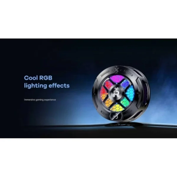 Remax  Mobile Phone and Tablets Cooler RGB Lighting RT-F7 - Image 2