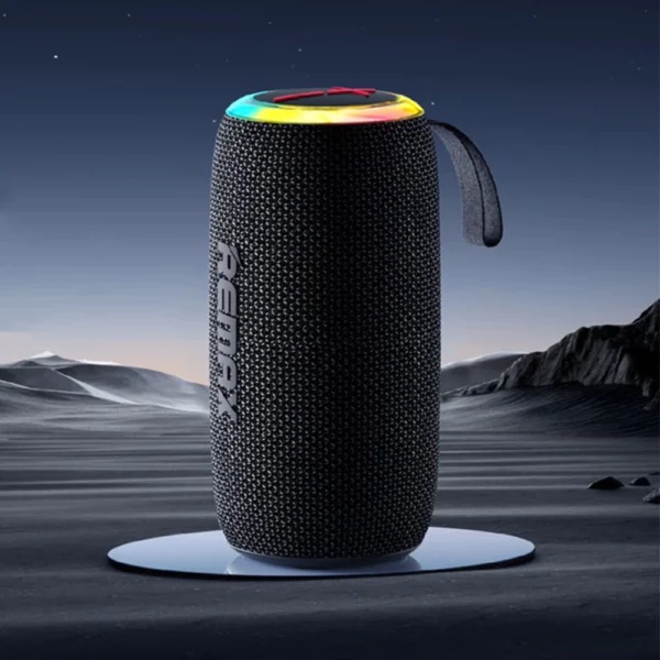 Remax RGB Light Portable Wireless Bluetooth 5.4 Speaker for Party RB-M82 - Image 4