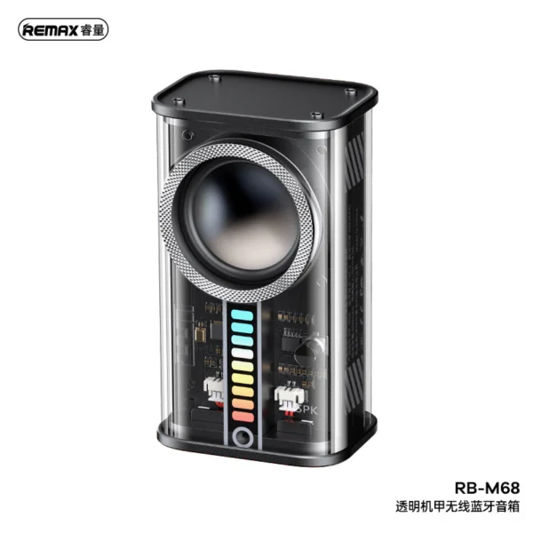 Remax Wireless Speaker Bluetooth 5.3 for Music RB-M68 - Image 2