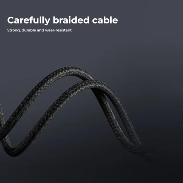 Remax 100W Data Cable with Smart Digital Display for Phone and Laptop RC-C069 BLACK - Image 6
