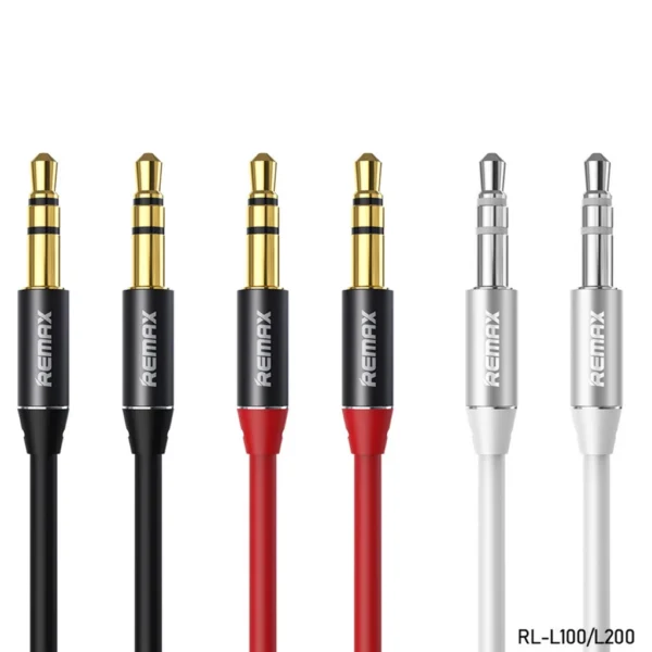Remax 100/200cm Length Aux Audio Cable 3.5MM Plug RL-L100/L200