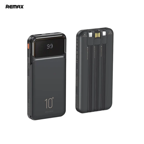 Remax 10000mAh PowerBank with Built in Cable for Multiple Devices RPP-683 - Image 6
