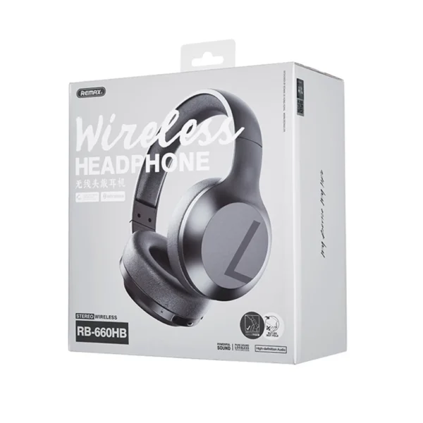 Remax Wireless Bluetooth 5.0 Earbuds Stereo Headphone for Mobile Phone RB-660HB - Image 3