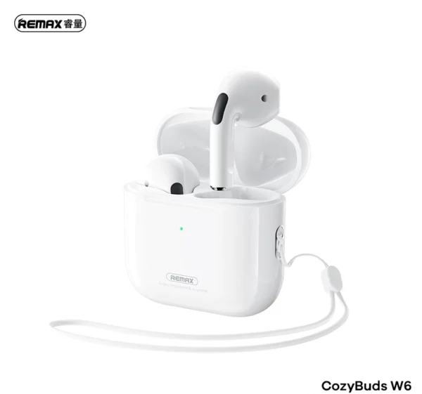 Remax Bluetooth Earphones Wireless 5.3 Music Call Earphones CozyBuds W6