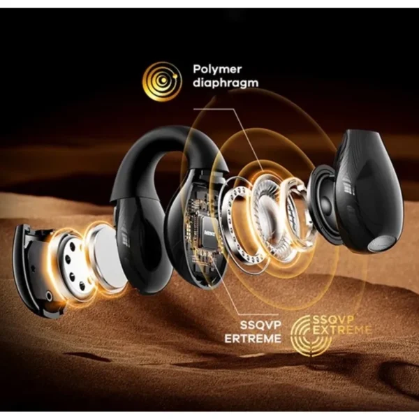 Remax Bluetooth 5.3 Earbuds Ear Clip Earphone for Daily Use Cozybuds W11 - Image 2