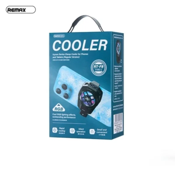 Remax Cooler for Mobile Phone and Tablet RT-F8 - Image 2