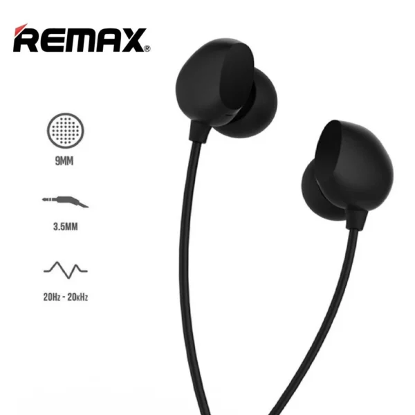 Remax 3.5MM Plug Wired Earphone for Call & Music RM-550 - Image 3