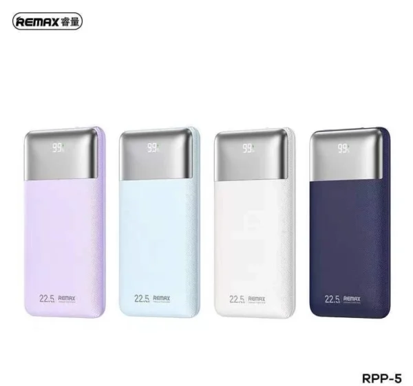 Remax 10000mAh Powerbank Quick Charging with LED Digital Display RPP-5