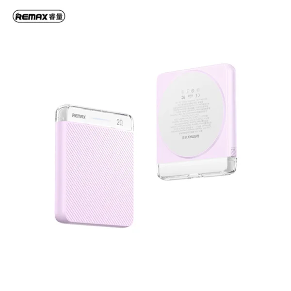 Remax 5000mAh Power Bank Wireless 20W Fast Charging for Phone RPP-8 - Image 4