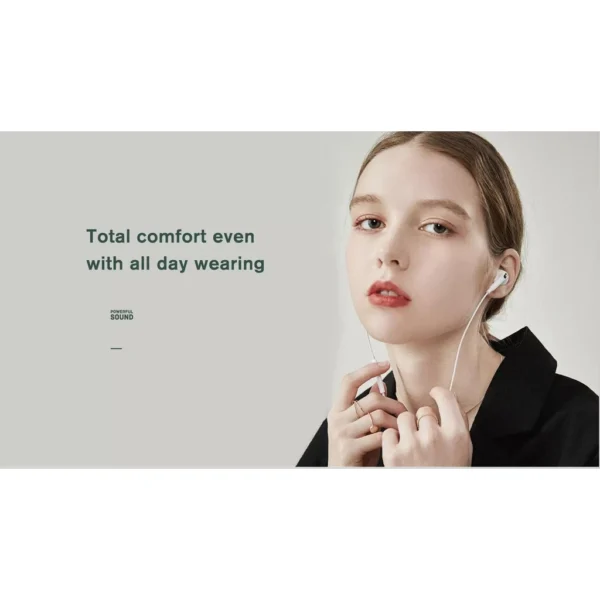 Remax Type-C and Lightning Wired Earphones for Calls & Music In-Ear Headphones RM-533 - Image 6