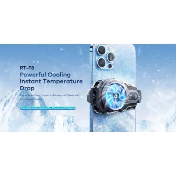 Remax Cooler for Mobile Phone and Tablet RT-F8 - Image 5