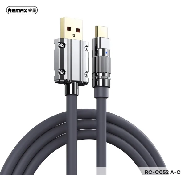 Remax 66W USB to Type-c Fast Charging Data Cable for Home Office RC-C052