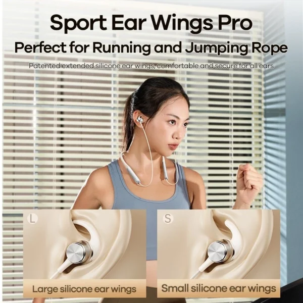 Remax Wireless Neckband Earphone Bluetooth for Sport and Gym RB-S16 - Image 5
